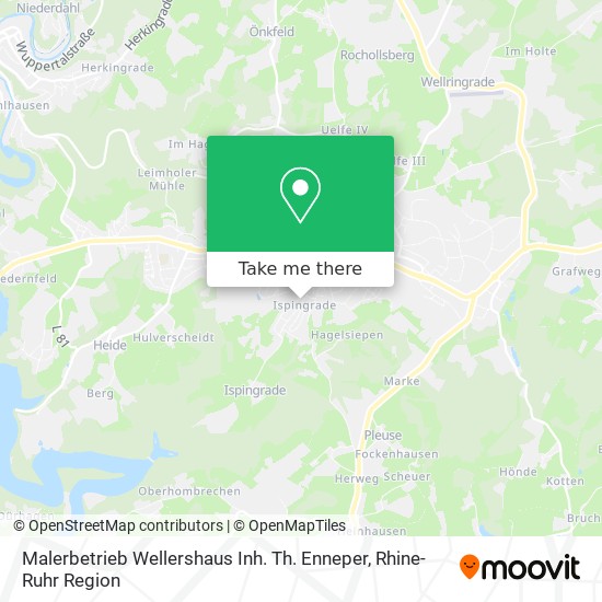How To Get To Malerbetrieb Wellershaus Inh Th Enneper In Radevormwald By Bus Or Train