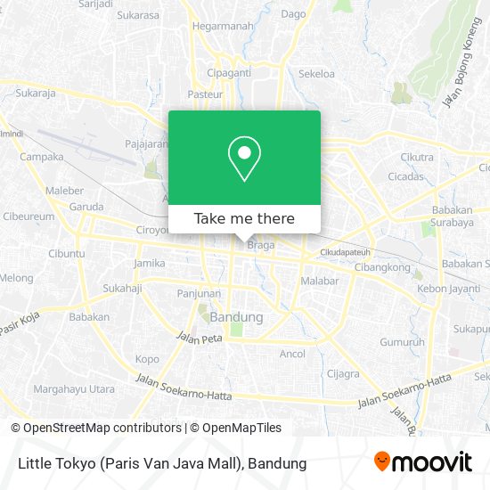 How To Get To Little Tokyo Paris Van Java Mall In Bandung By Bus