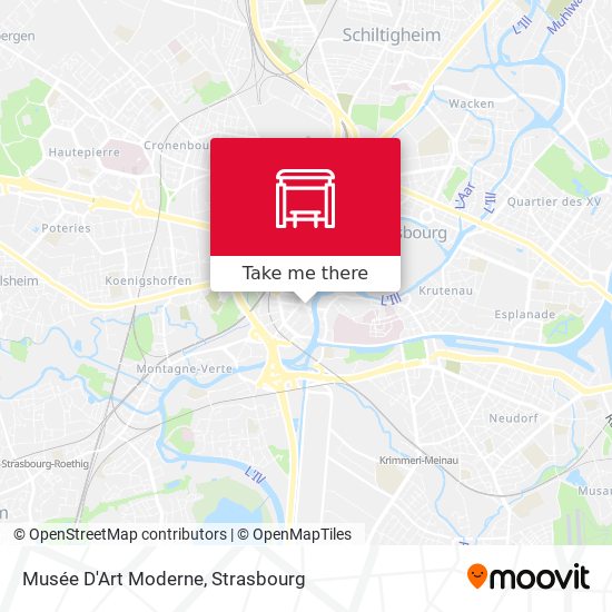 How To Get To Musee D Art Moderne In Strasbourg By Bus Or Light Rail