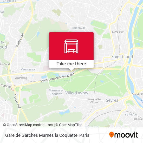 How To Get To Gare De Garches Marnes La Coquette In Garches By Train Metro Bus Or Rer
