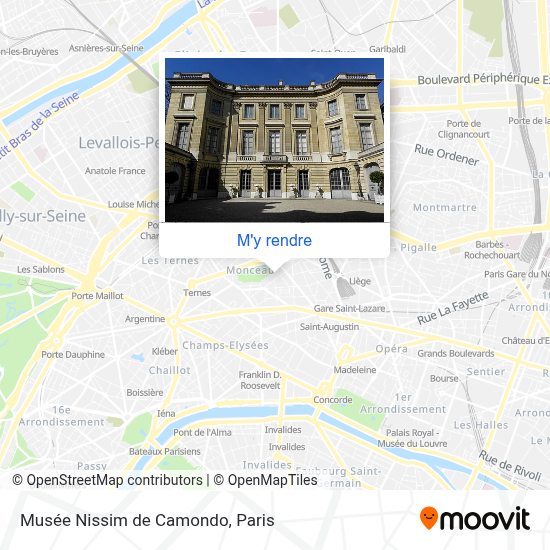 Comment Aller A Musee Nissim De Camondo A Paris En Bus Metro Train Ou Rer