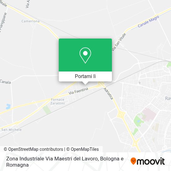 Come Arrivare A Zona Industriale Via Maestri Del Lavoro A Ravenna Con Bus O Treno?