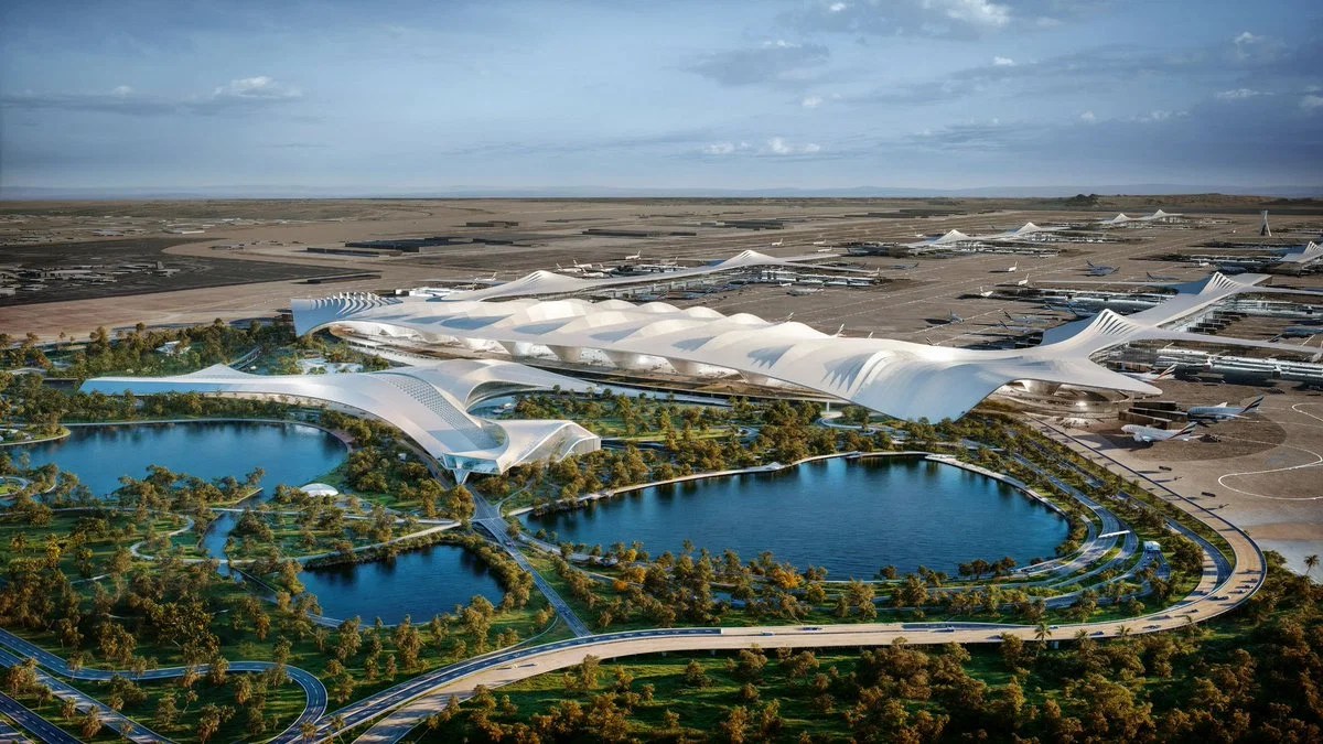 Dubai prévoit la construction du plus grand terminal aéroportuaire.