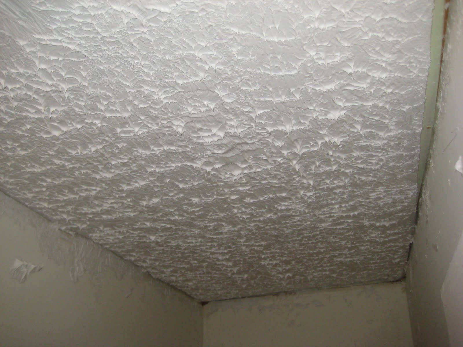Stipple ceiling