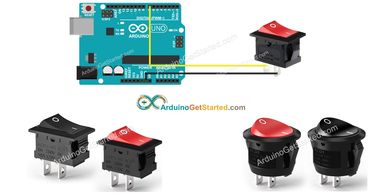 Switches Arduino Circuit Diagram