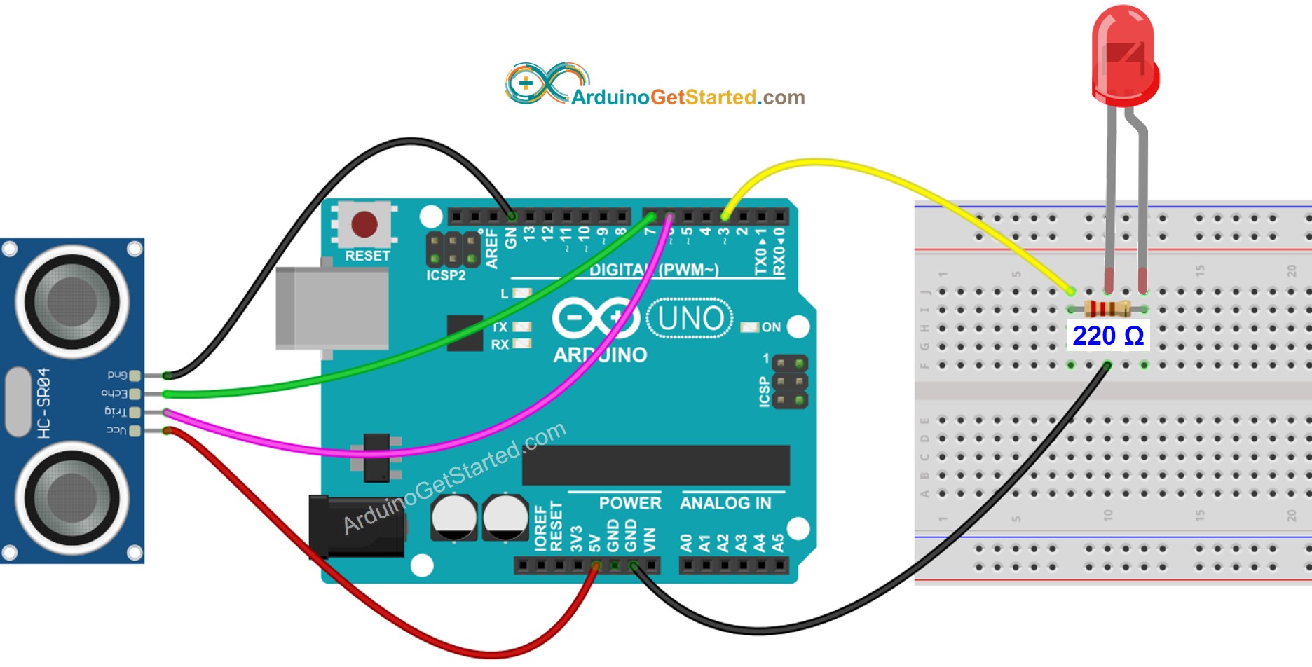 Ultrasonic Movement Detector Circuit Diagrams Circuit Diagram