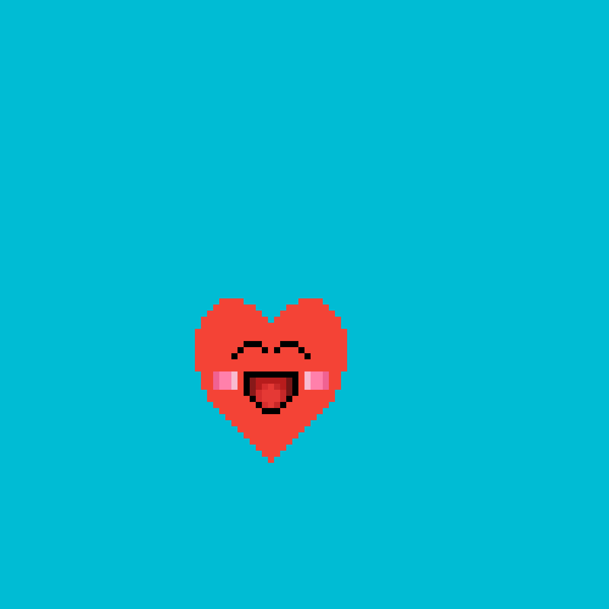 Heart pixel gif