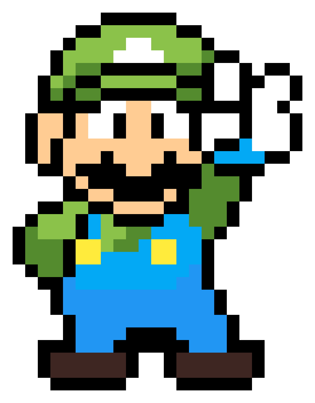16 bit luigi