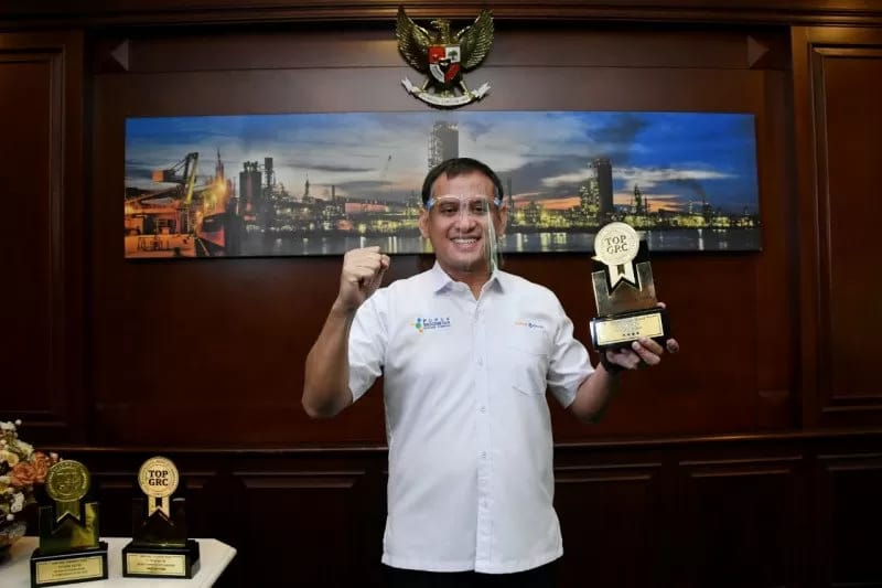 Rahmad Pribadi Dinobatkan ‘The Most Commited GRC Leader’ - Aspek.id