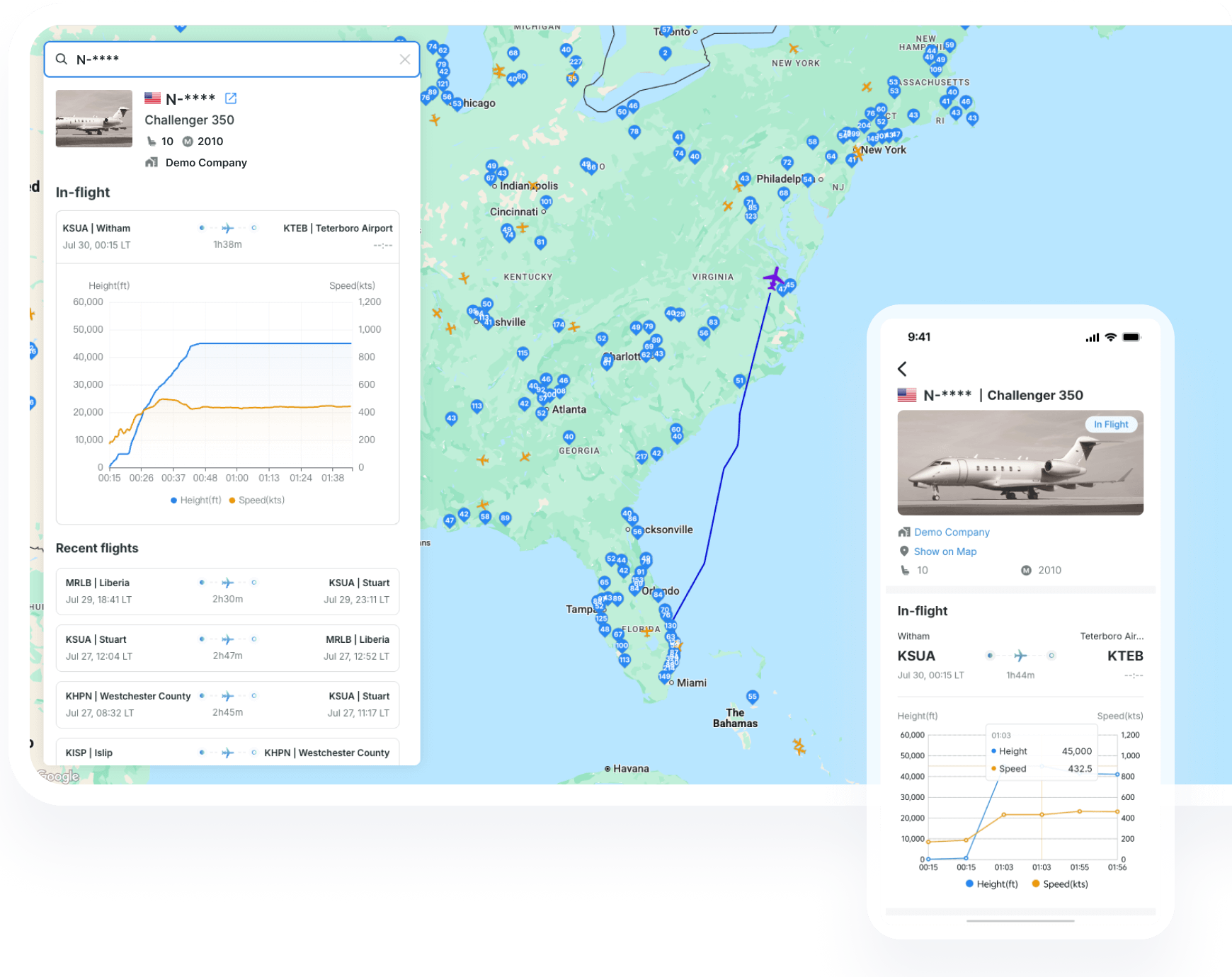 Live Flight Tracking