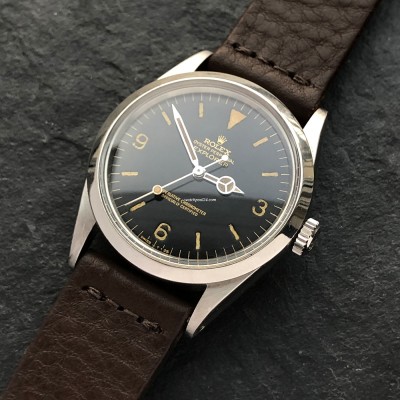 Vintage Rolex Explorer 1016 Papers Sold On Watchpool24