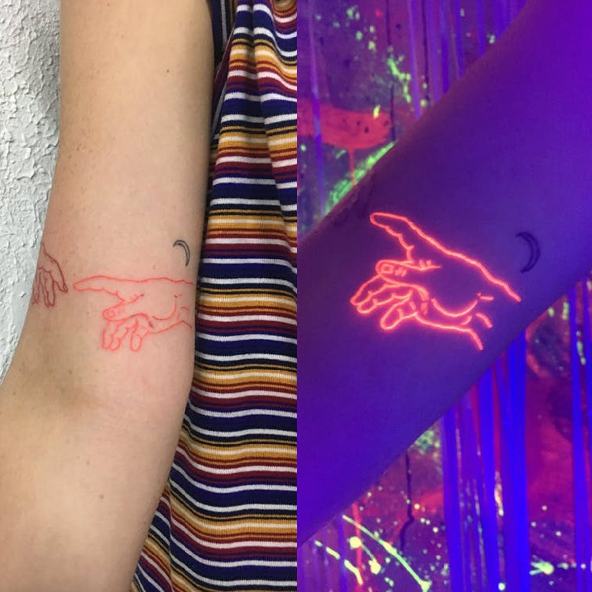 Meet The Tattoo Artist Whose Work Glows In The Dark - Brit + Co 1200_x_1200_jpg