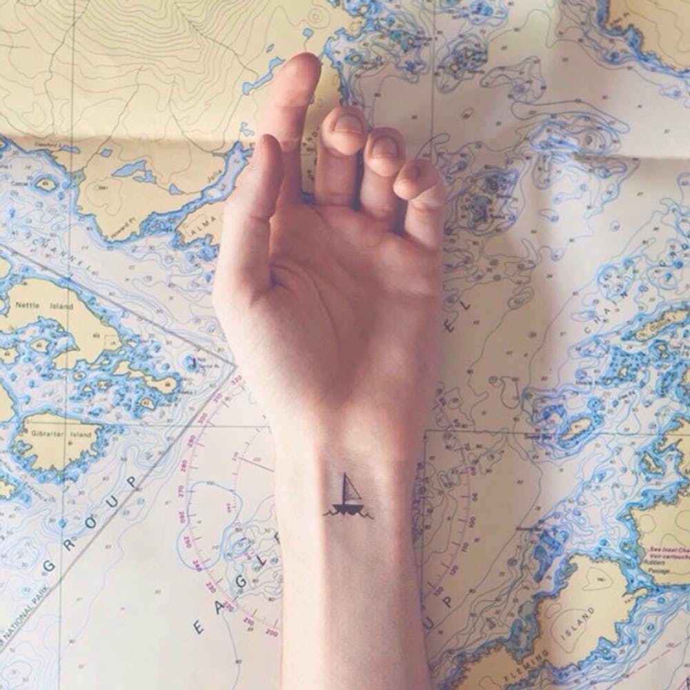 13 Wanderlust Tattoos That Are Better Than Souvenirs - Brit + Co 1000_x_1000_jpg