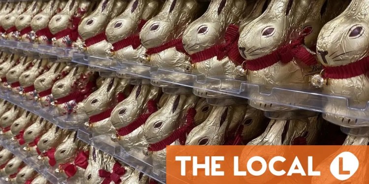 How Switzerland’s gold chocolate Easter bunny took over the world How Switzerland’s gold chocolate Easter bunny took over the world