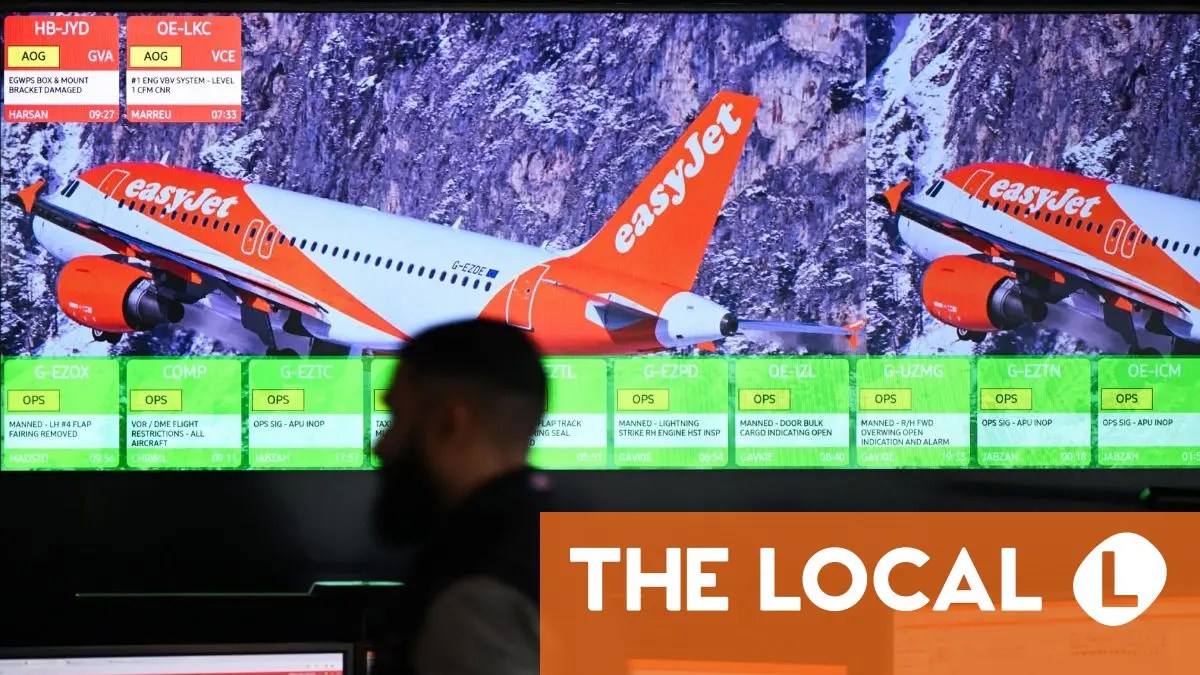 Vuelos de easyJet cancelados el jueves por la huelga en España