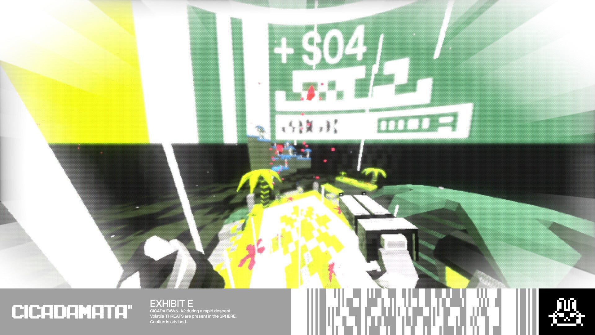 Cyber bunny shooter Cicadamata reminds me of nu-Marathon and Jumping Flash and has a flipping cool shotgun