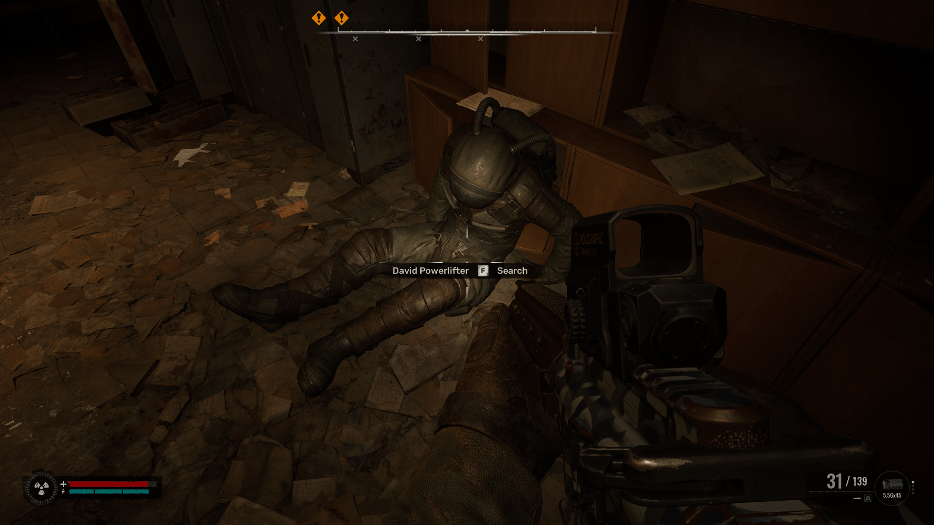 David Powerlifter, a random NPC in S.T.A.L.K.E.R. 2: Heart of Chornobyl.