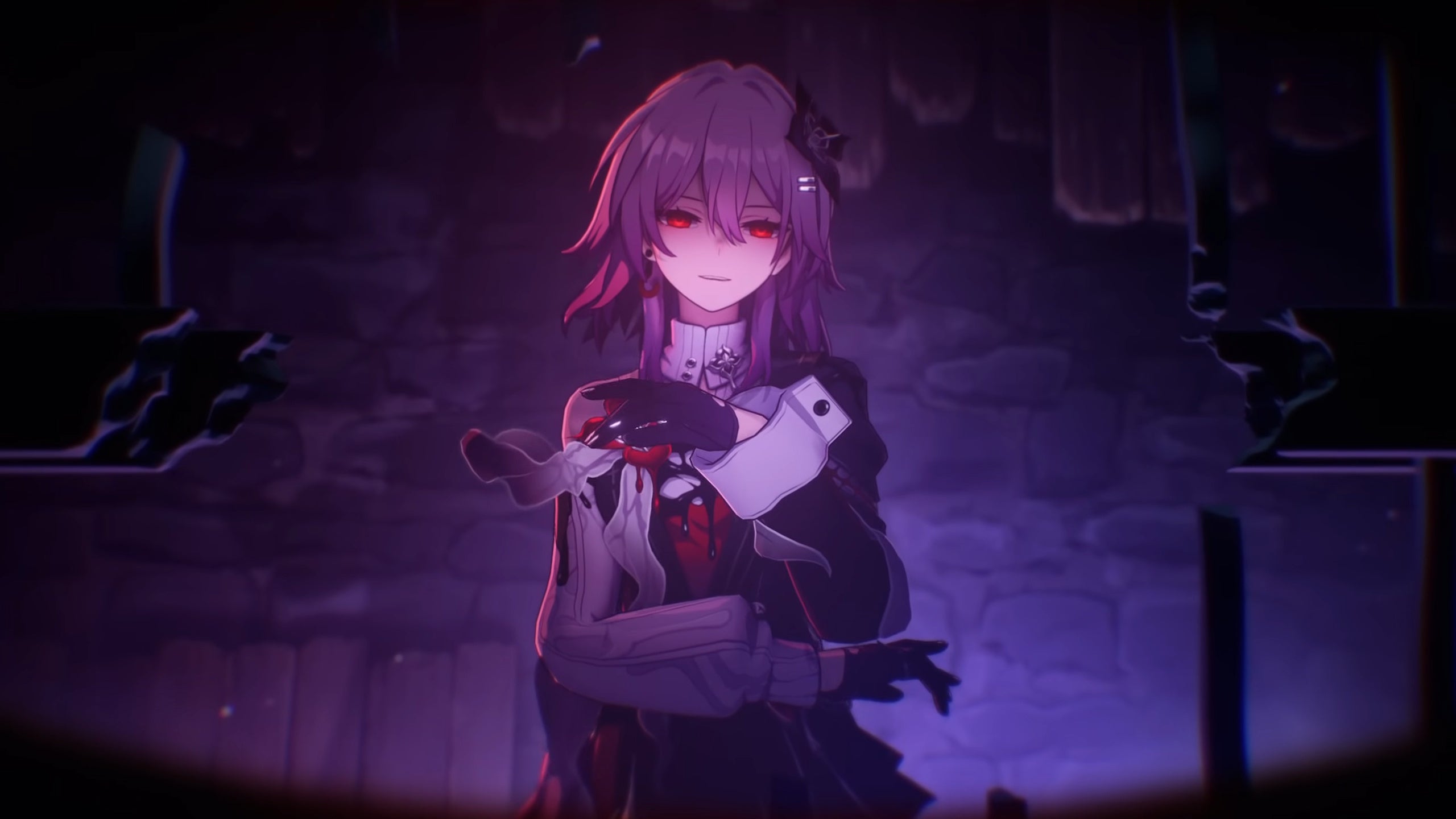 Evernight looking sinister in HSR