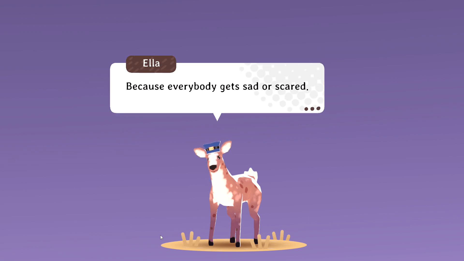 Ella, Kind Words' deer postman
