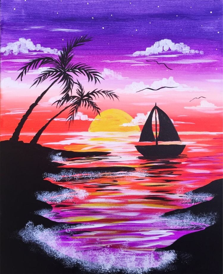 100 Tutos Idees De Peinture Acrylique Pour Debutants