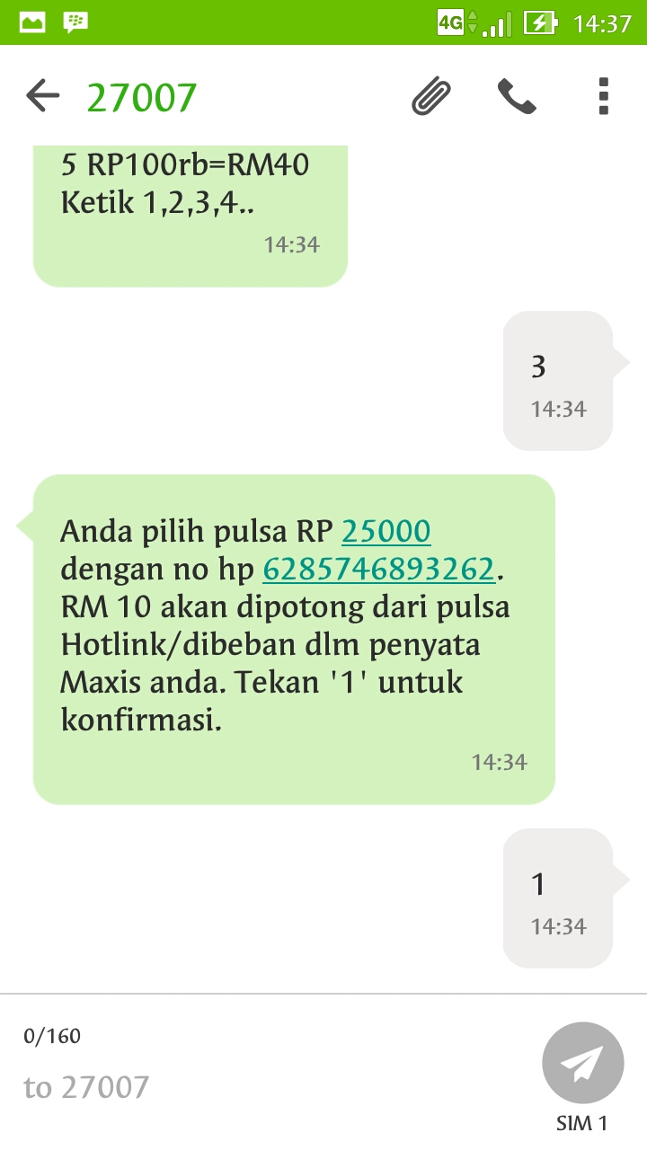 Cara isi pulsa all operator dari luar negeri | atasaspal
