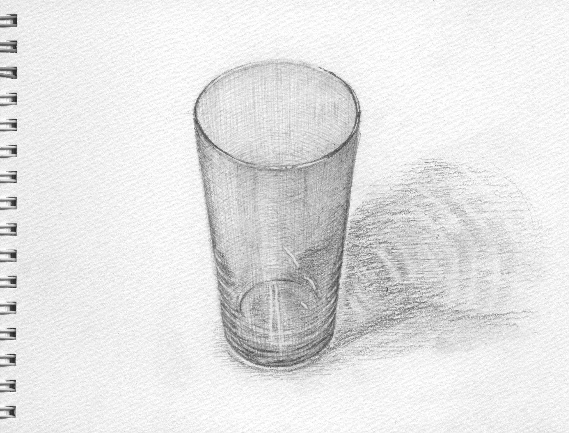 基礎】ガラスのコップの描き方のコツ 3選 | アトリエ松竹梅