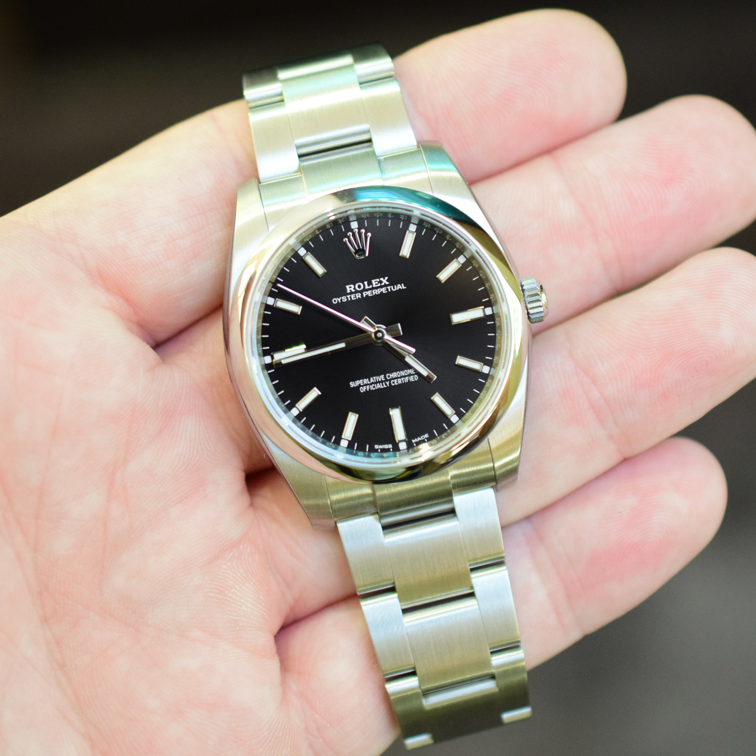 Hands On Rolex Oyster Perpetual 34mm 2018 Atelier De Griff