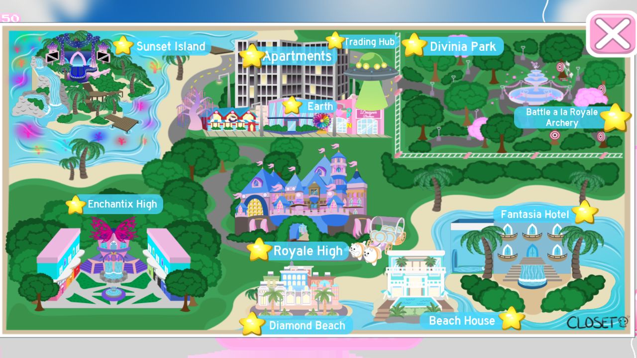 Roblox-Royale-High-Map