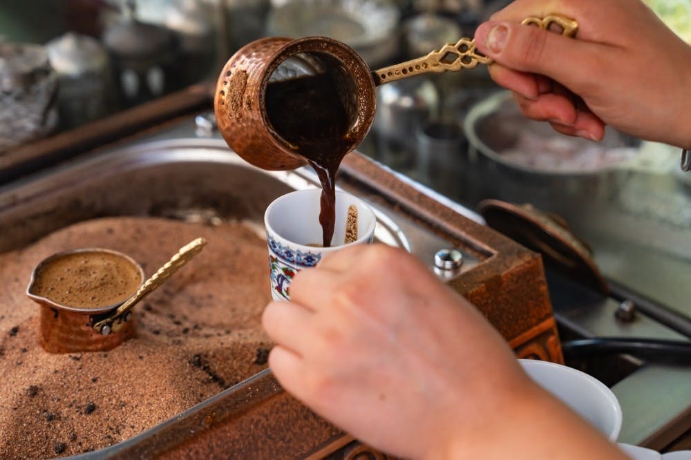 Cappadocia: Sand-Brewed Turkish Coffee Workshop + Dessert