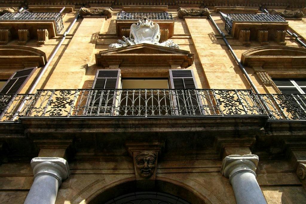 Facade of Riso Palace