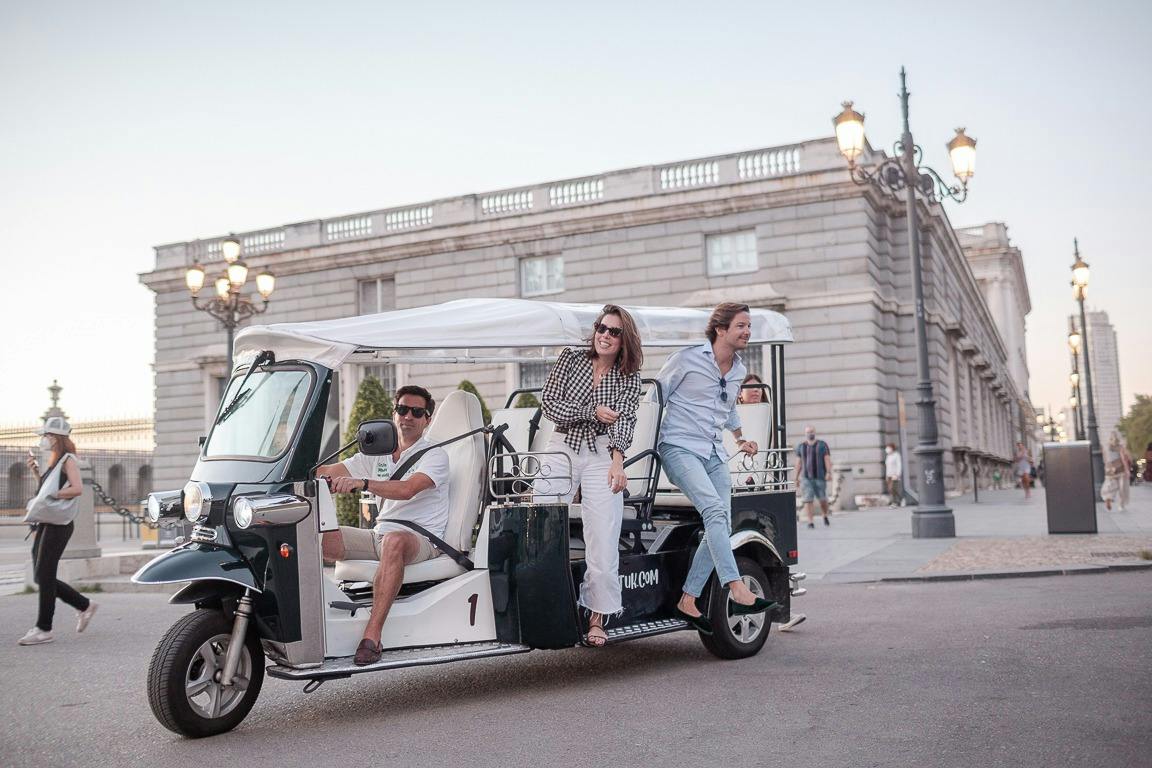 Madrid: 4-Hour Electric Tuk Tuk Tour