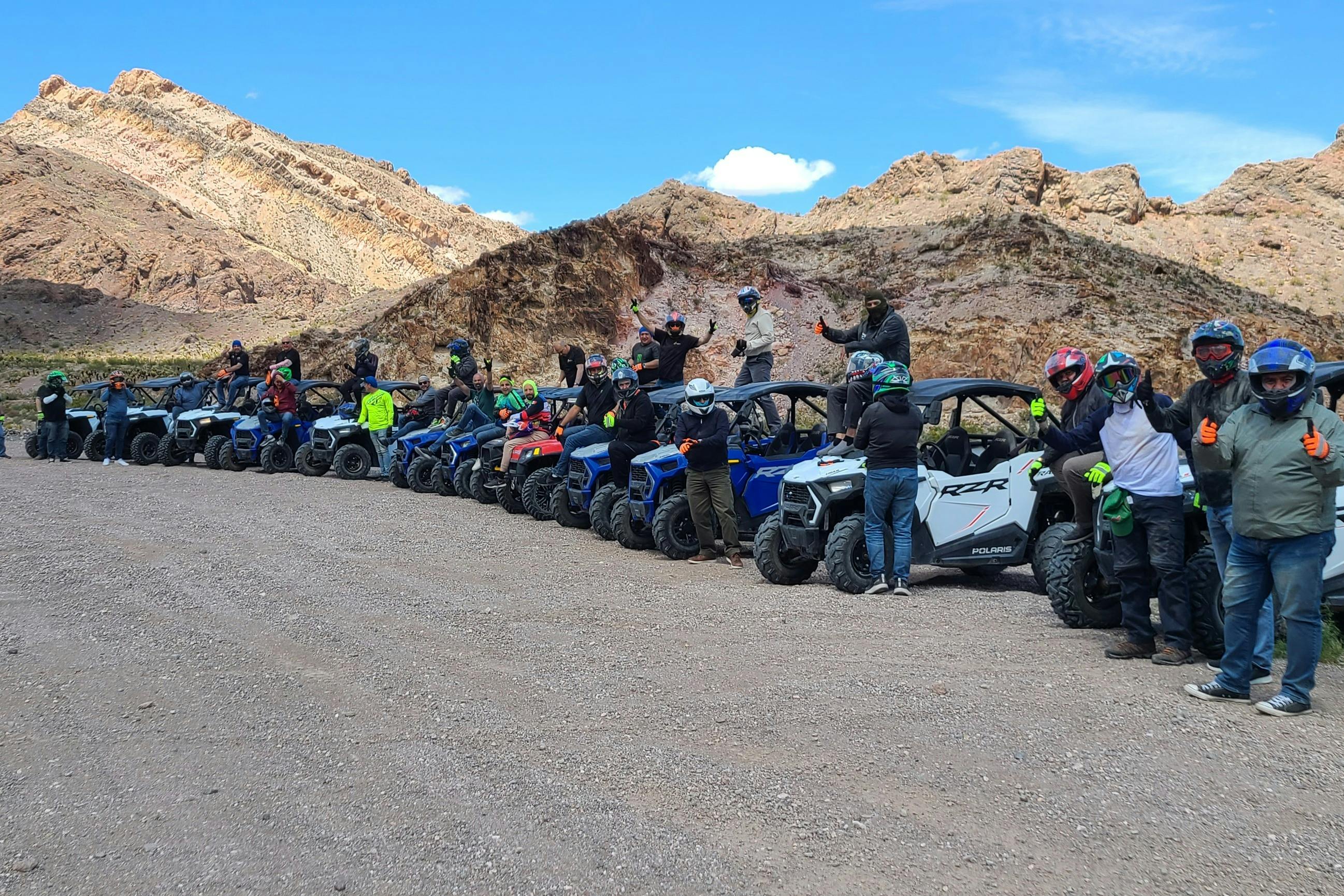 Several customers in RZRs