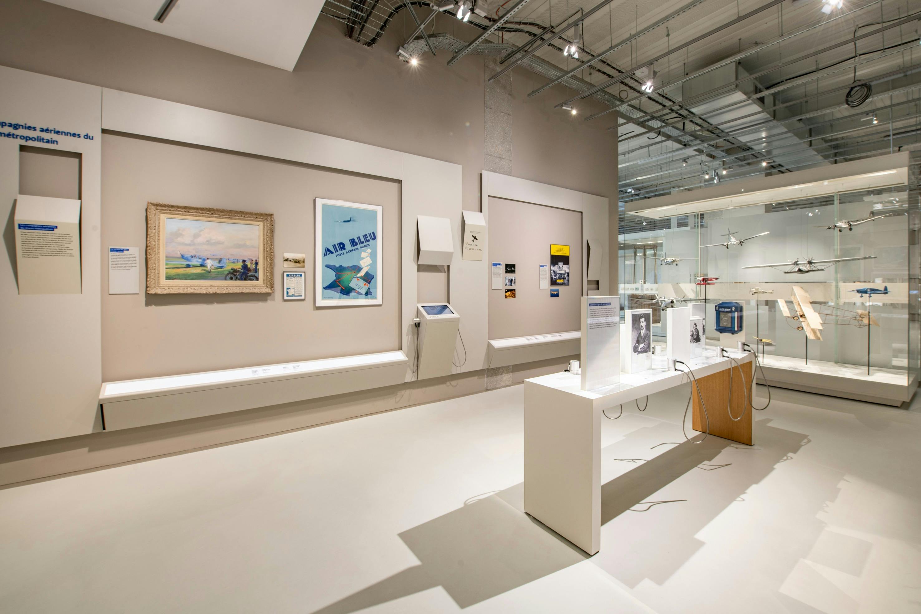 Permanent Exhibition - Plateau 4th Floor - La Poste Aérienne