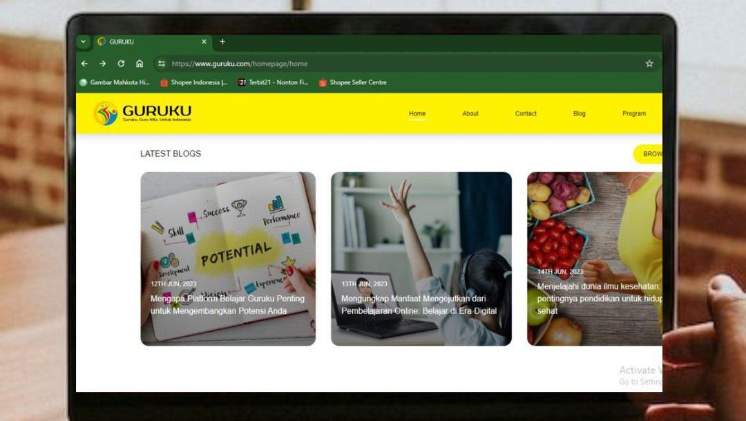 Guruku, Aplikasi Pendidikan Rp 400 Ribuan Setahun