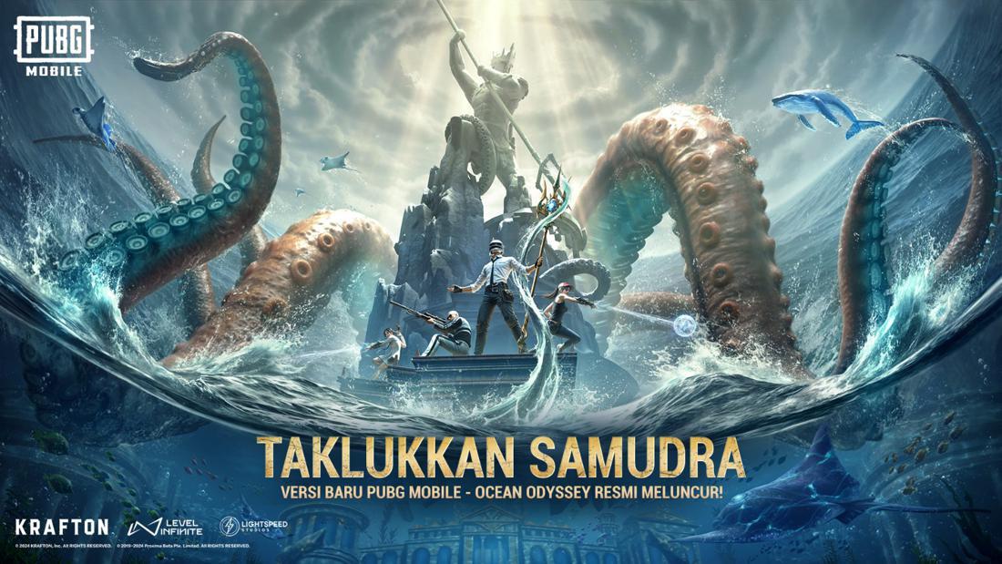 PUBG Mobile Update Ocean Odyssey, Bisa Perang di Bawah Laut