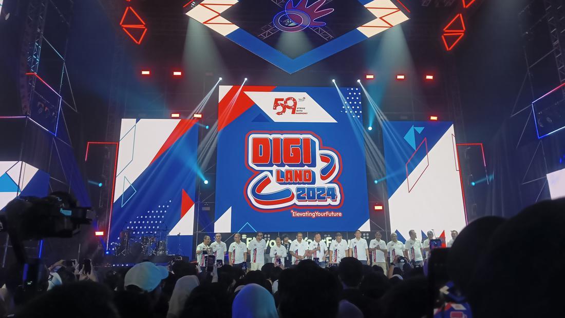 Buka Music Festival Digiland 2024, Dirut Harap Telkom Terus Berinovasi