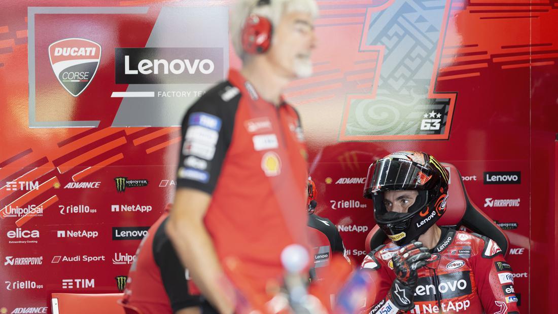 Ini yang Bikin Bagnaia Jatuh saat Sprint Race di MotoGP Inggris