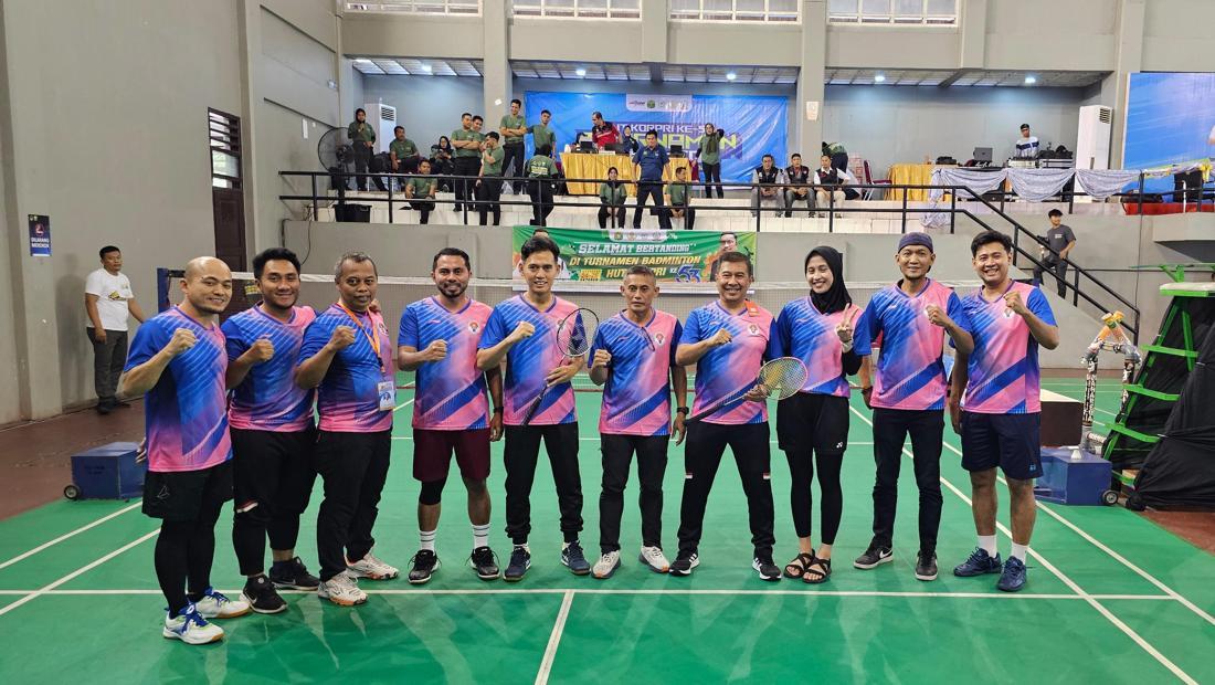 Kemenpora Berlaga di Badminton Tournament 2024