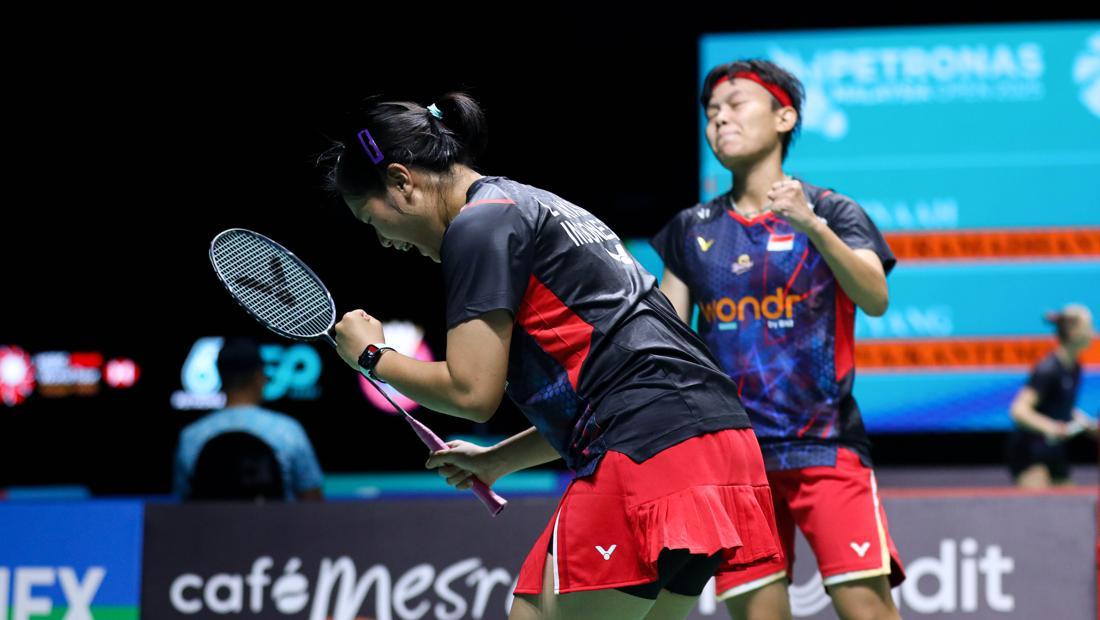 Thailand Masters 2025: Lanny/Fadia Lanjut ke Babak Kedua