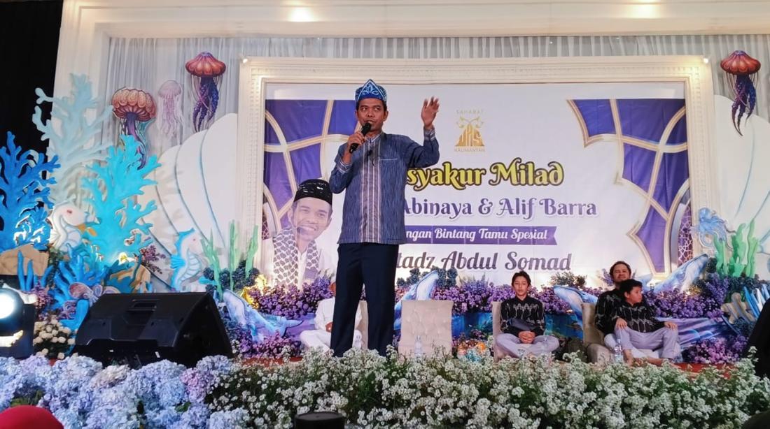 Ustaz Abdul Somad Beri Pesan soal Merayakan Hari Lahir