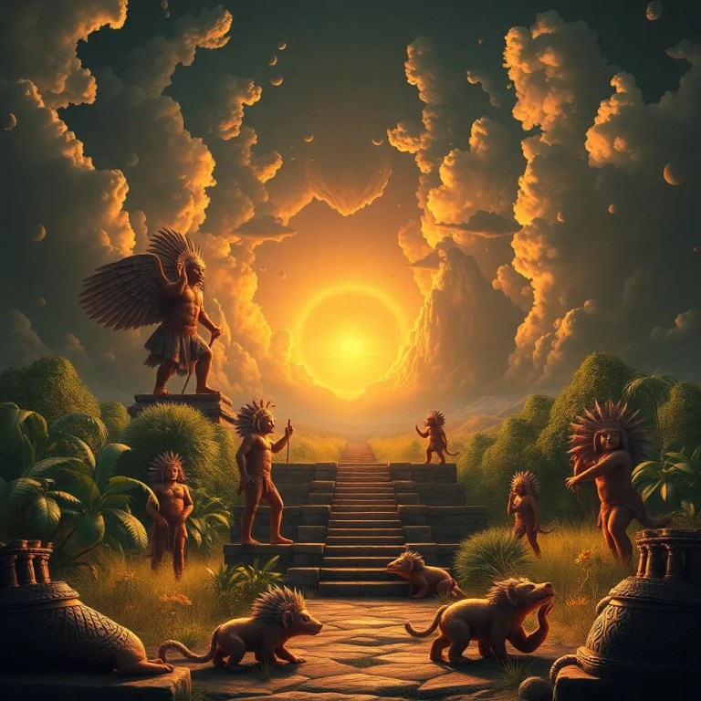 The Role of Nature in Aztec Creation Myths