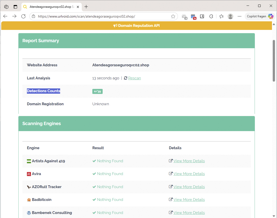 Этот бесплатный инструмент проверяет безопасность ссылки за считанные секунды.