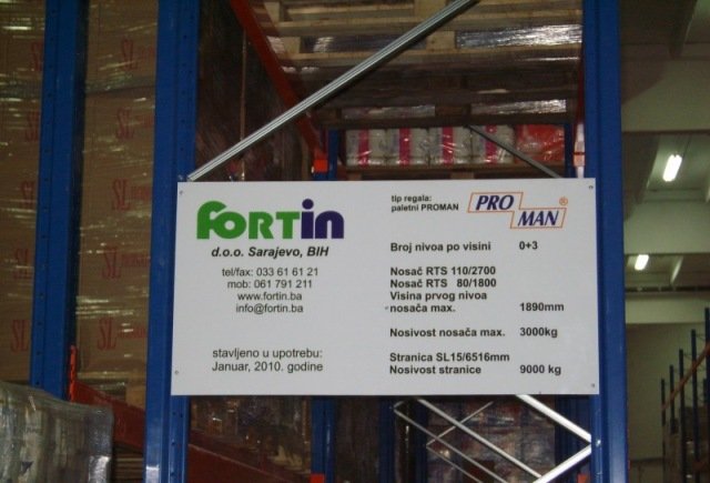 Fortin D O O Tesanj Metal Po Vasoj Zelji Akta Ba