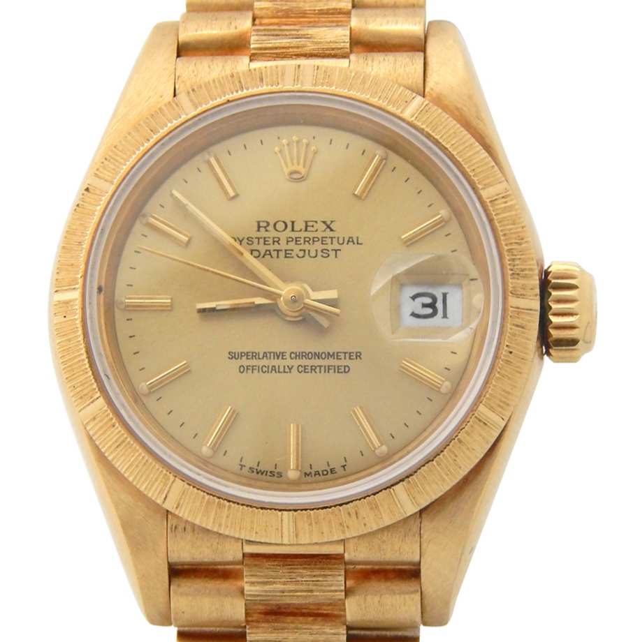 Rolex Ladies Yellow Gold Datejust 69278 For Sale Beckertime