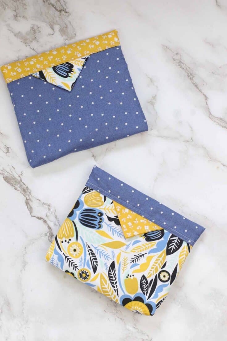 How To Sew A Snappy Pouch The Easy Way – Beginner Sewing Projects Snap bags