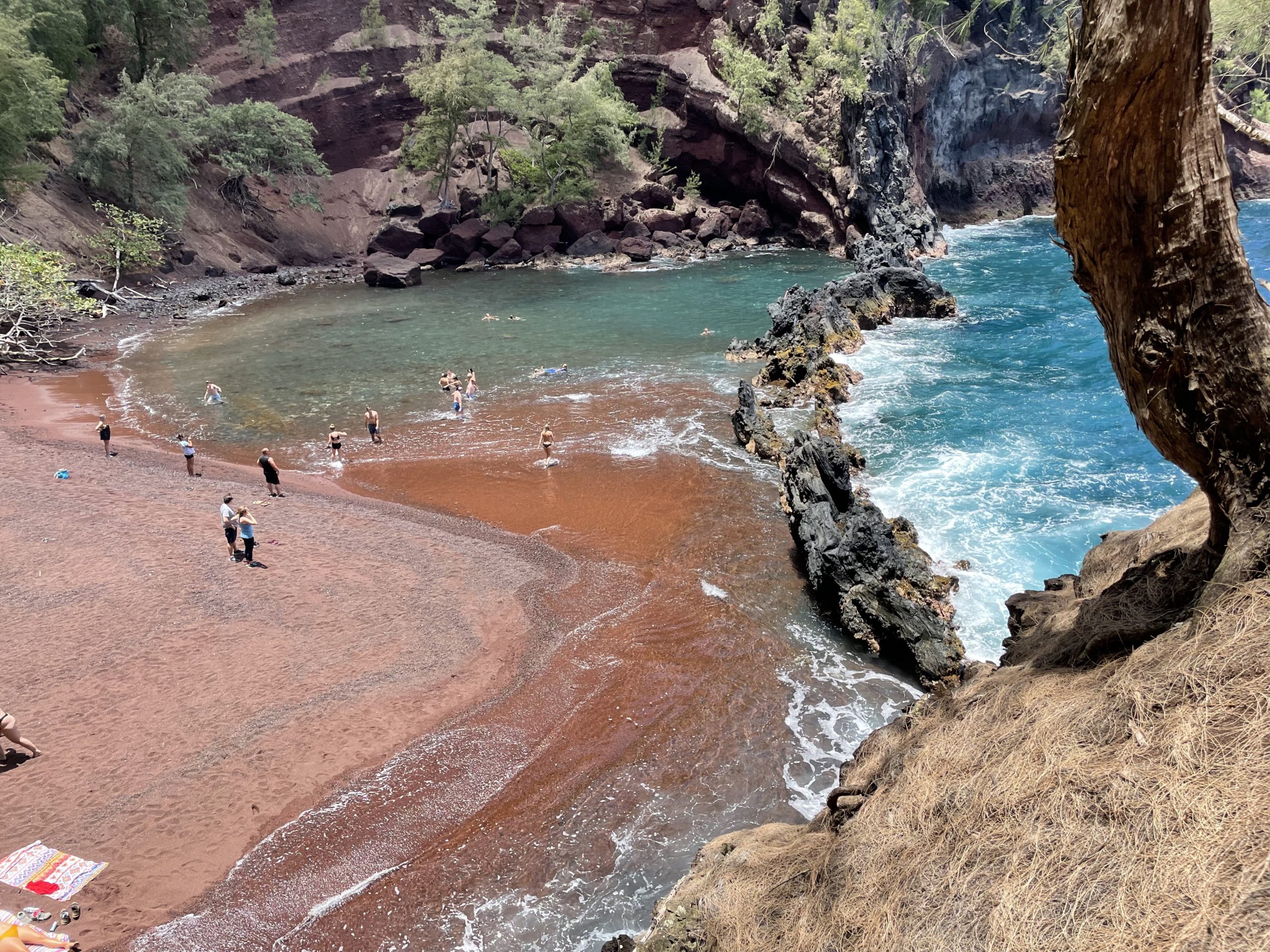 red sand maui