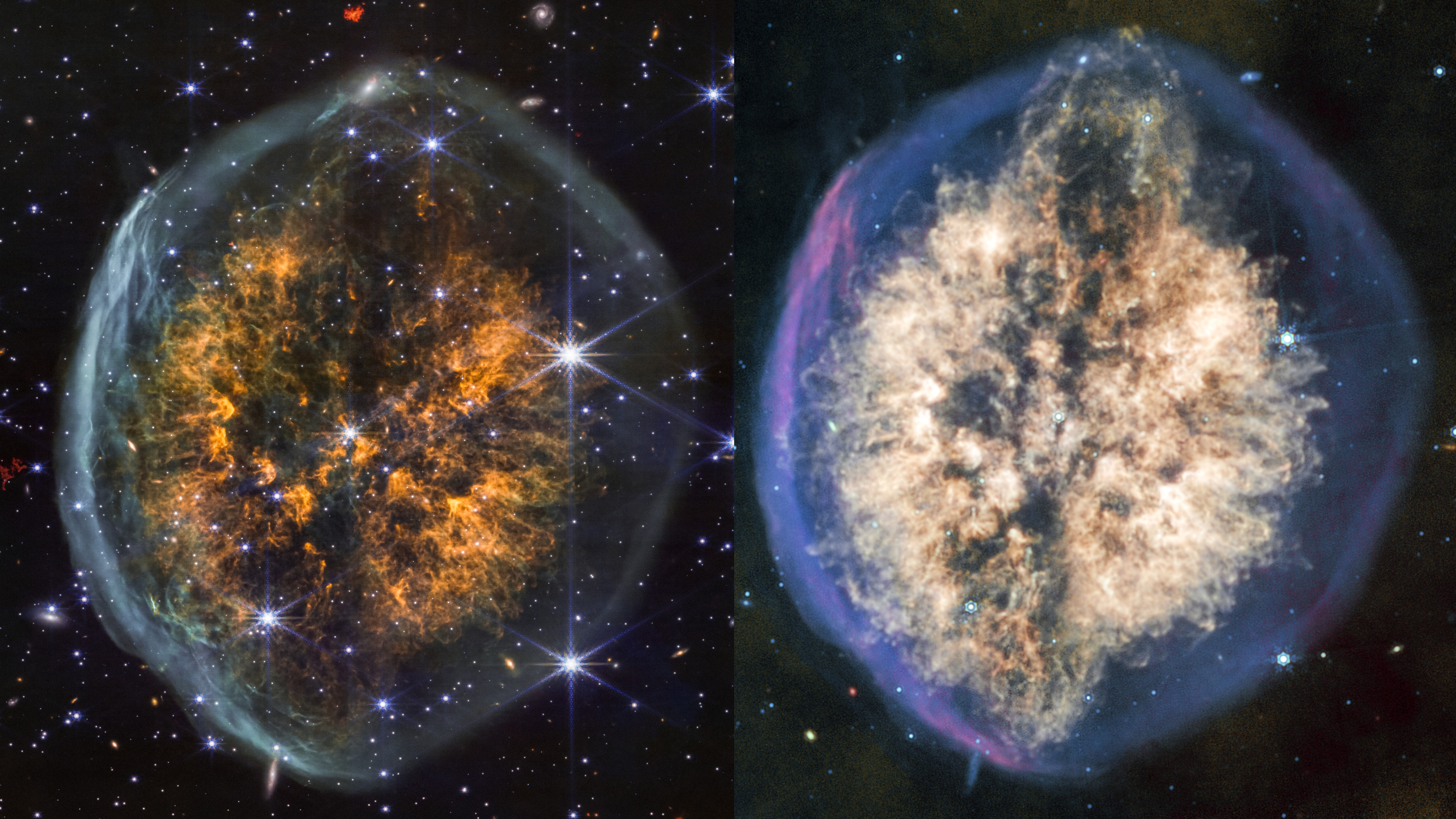 JWST peers inside a dying star’s “exposed cranium”