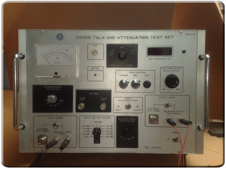 Cross Talk and Attenuation Test Set BIXTAT2M