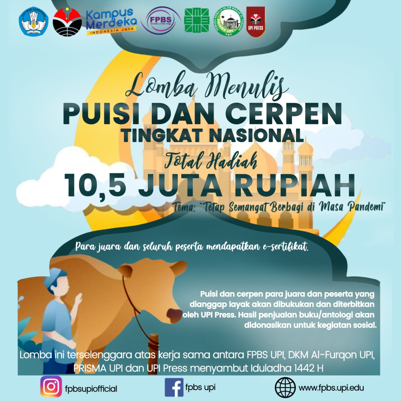 LOMBA MENULIS PUISI DAN CERPEN “SEMANGAT BERBAGI DI MASA PANDEMI” - Bisnis Digital