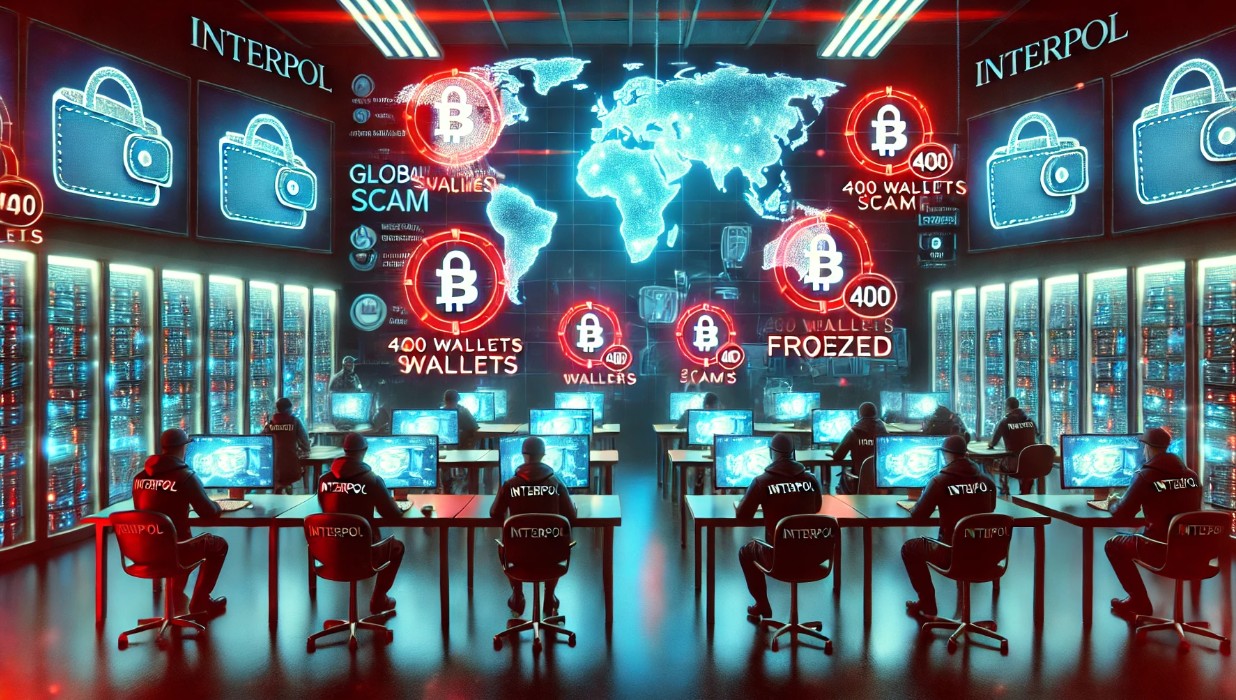 Global Crypto Crackdown: Interpol Freezes 400 Wallets In Massive Scam Operation Global Crypto Crackdown: Interpol Freezes 400 Wallets In Massive Scam Operation